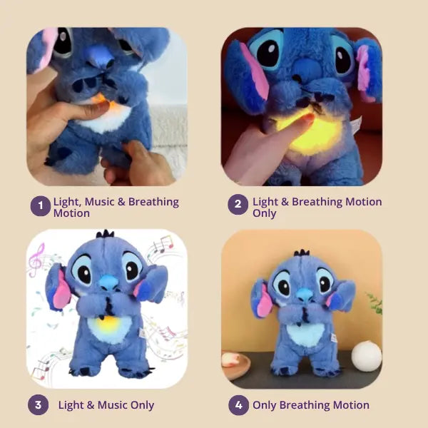 DISNEY BREATHING STITCH TEDDY